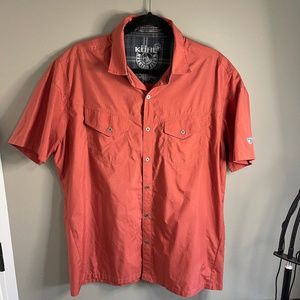 Kuhl Hiking Shirt in orange